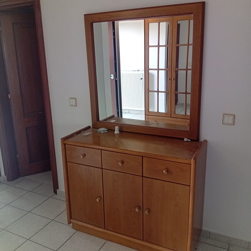 Living room and entrance furniture set like new, cherry wood