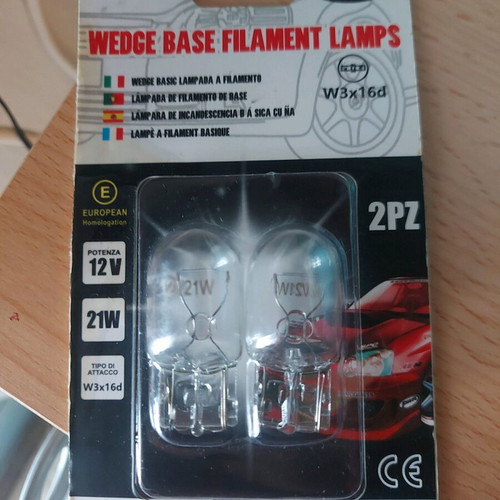 P21/5W bulbs new, set of 2