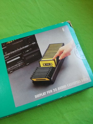 Liftboy Junior cassette storage stand vintage 80's new