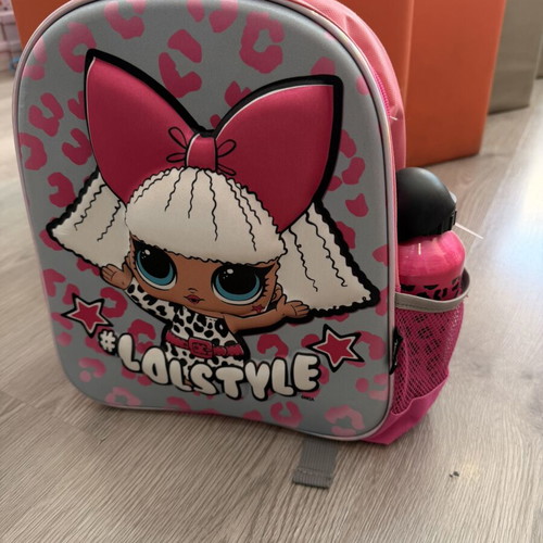 L.O.L. Surprise kids school backpack, pink design