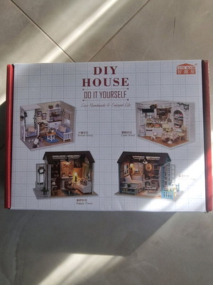 Diy σπιτάκι μινιατούρα καινούριο για να το φτιάξεις