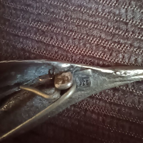 Silver pin vintage used