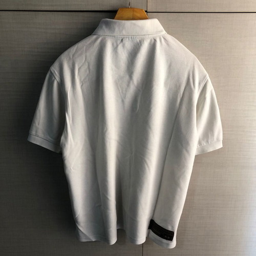 La Martina Polo Shirt M like new, white with embroidered details