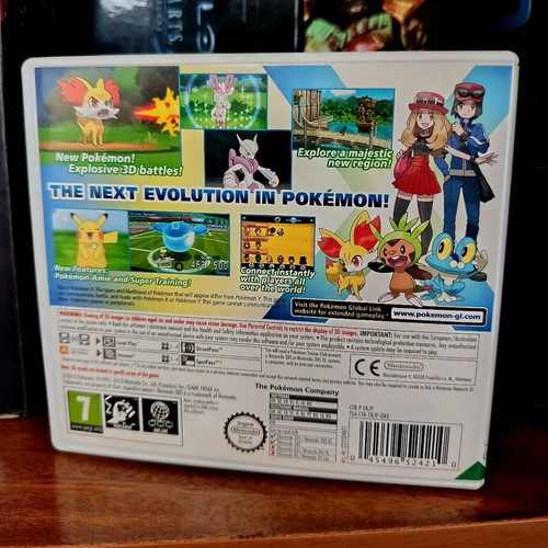Pokemon X Nintendo 3DS like new, 1000% complete, English version