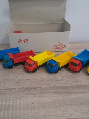 Joy toy N31 φορτηγάκια ανατρεπόμενα12 τεμ