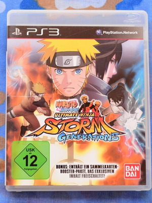 Naruto Shippuden Ultimate Ninja Storm Generations PS3 like new
