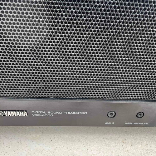 Yamaha YSP-4000 soundbar and YST-FSW150 subwoofer used home cinema system
