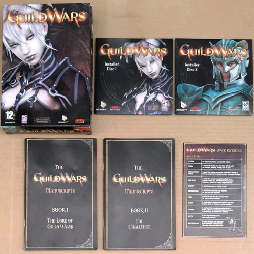 Guild Wars PC CD-ROM like new, complete in box