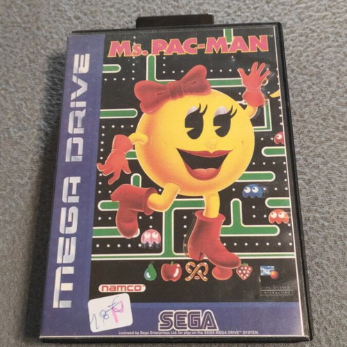 Sega game Ms Pac Man used