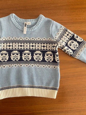 Janie and Jack Star Wars sweater new for 3 years old, size 98 cm
