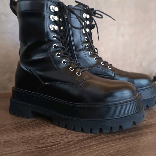 Boots - Military Boots Bozikis No. 41 New