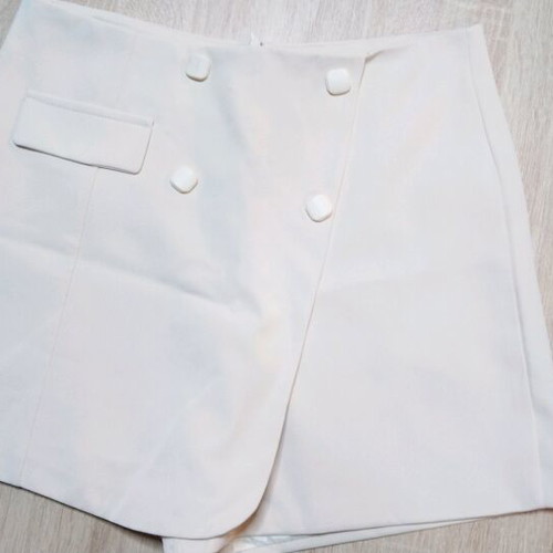 Skort ecru new, size L, beige