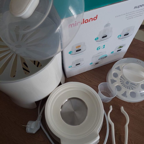 Miniland sterilizer like new, multifunctional