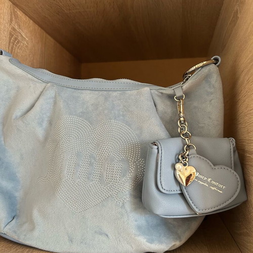 Juicy Couture blue Y2K shoulder bag new condition