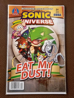 Sonic Universe Comic #31 Scourge Lock Down 3 of 4 καινούργιο
