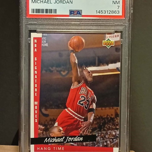 Michael Jordan 1993-94 Upper Deck NBA Signature Moves card like new