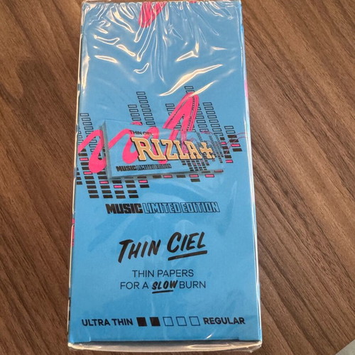 Rizla Ciel rolling papers 60 sheets new, box of 50 pieces
