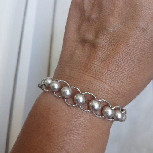 925 silver bracelet, 19 cm, 22 grams