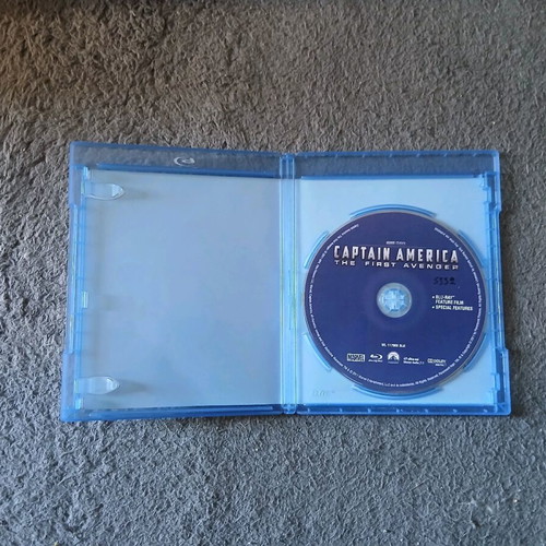 Captain America Trilogy Blu-Ray used with Greek subtitles
