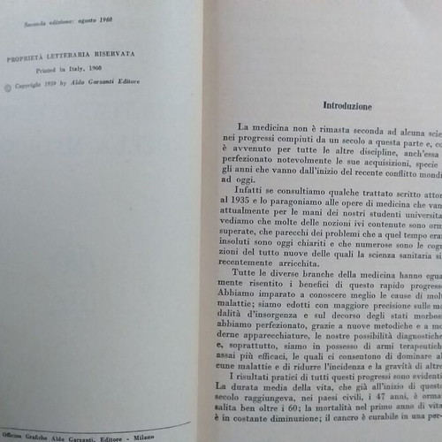 Set of 4 collectible Italian books in very good condition