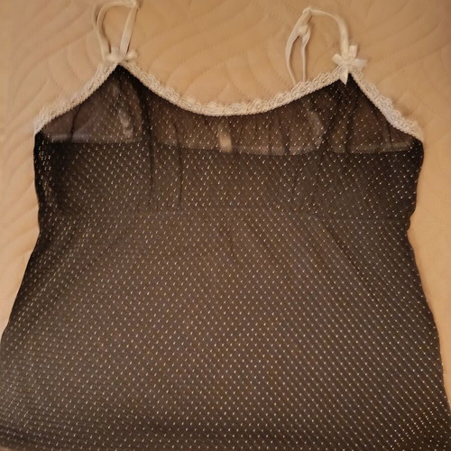 Accesorize transparent sleepwear camisole, size L