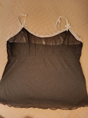Accesorize transparent sleepwear camisole, size L