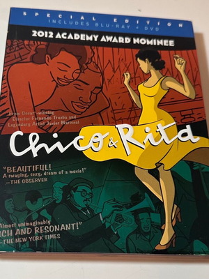 Chico & Rita collectors edition Blu-ray, DVD and CD like new