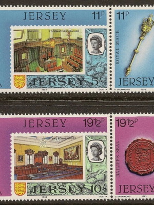 Τζέρσεϋ 1983 Europa CEPT σετ καινούργιο MNH
