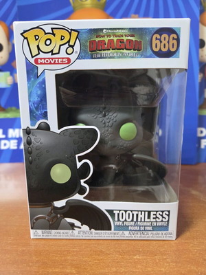 Funko Pop Movies #686 How to Train Your Dragon Toothless καινούργιο φιγούρα