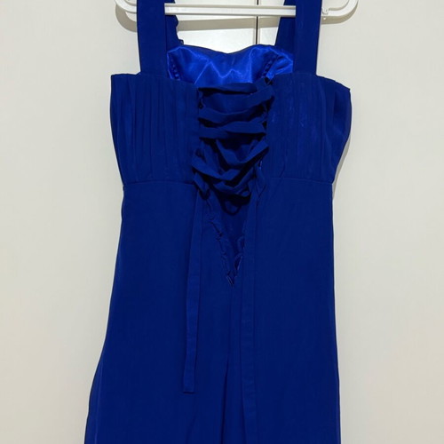 Long dress like new, blue, size small