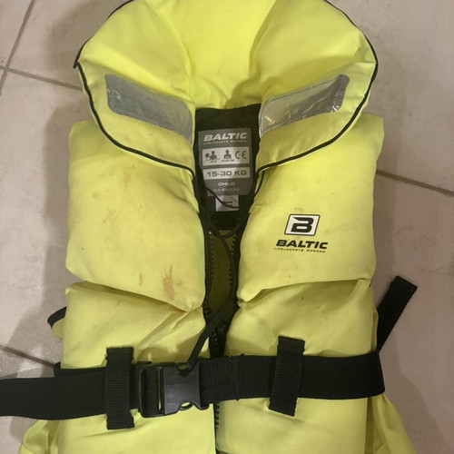 Baltic children's life jacket used, some stains