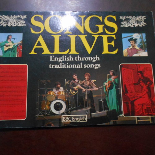 Songs Alive music book used, lyrics and sheet music