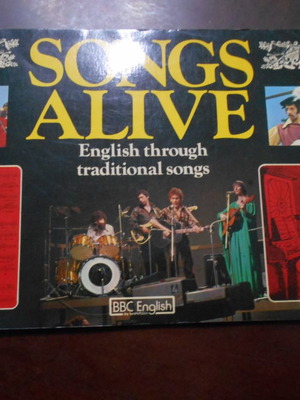 Songs Alive music book used, lyrics and sheet music