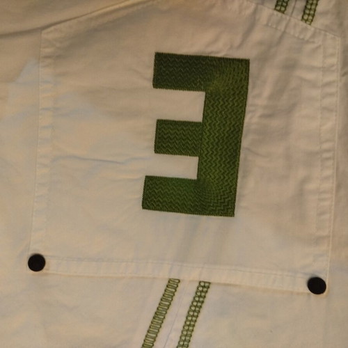 Emporio Armani Swimwear Vintage Bermuda Shorts Medium like new, white green
