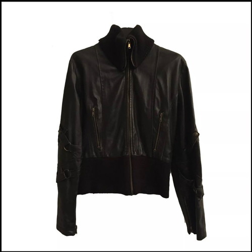 Spectra leather jacket Medium black used