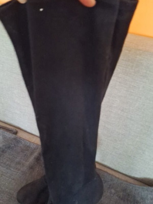 Catwalk knee-high boots new, suede, size 37