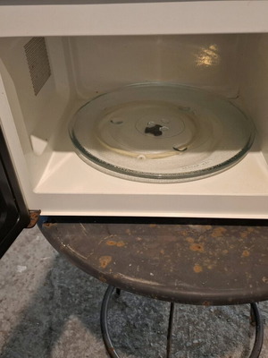 Panasonic microwave oven used