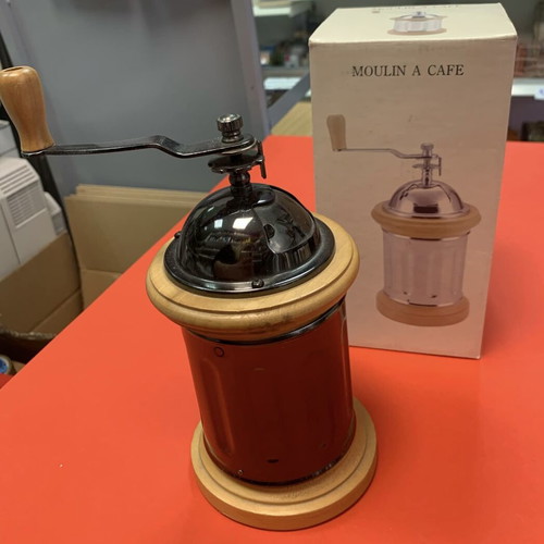 Moulin a cafe wooden coffee grinder