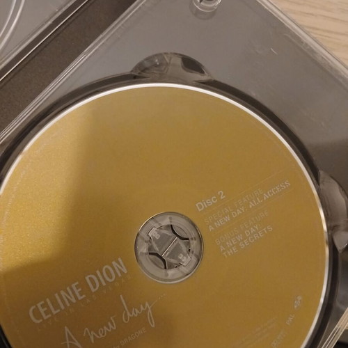 Celine Dion Live in Las Vegas DVD used, documentary with subtitles