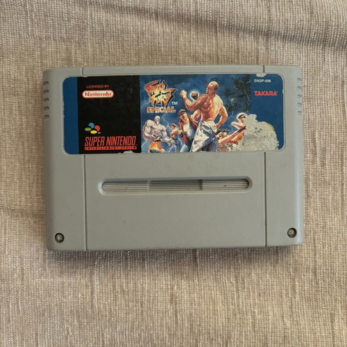 Fatal Fury Special SNES game used, PAL version
