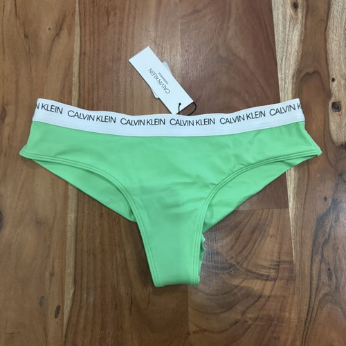 Calvin Klein Brazilian swimsuit new, small, green