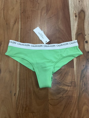 Calvin Klein Brazilian swimsuit new, small, green