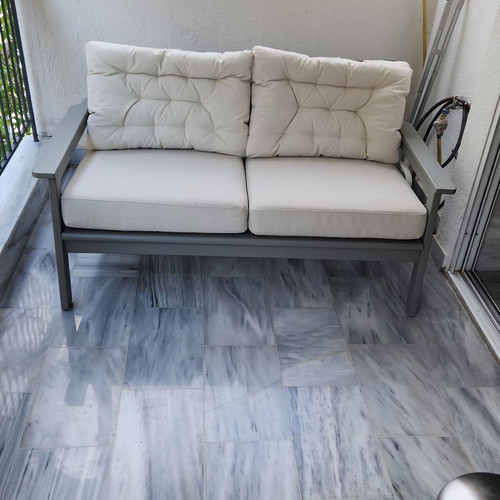 IKEA Bondholmen two-seater outdoor sofa like new, beige
