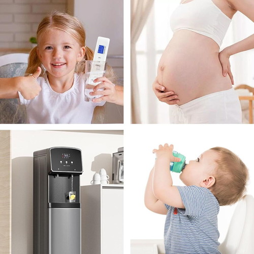 6-in-1 Digital Water Quality Tester new, professional drinking water analyzer