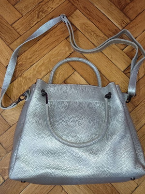 Guess shoulder bag grey used, original