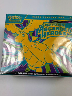 Pokémon Mega Evolution Ascended Heroes Elite Trainer Box καινούργιο, σφραγισμένο