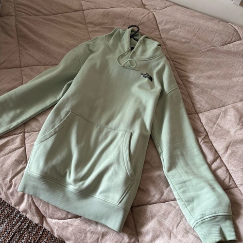 The North Face hoodie size Medium like new, light green-mint