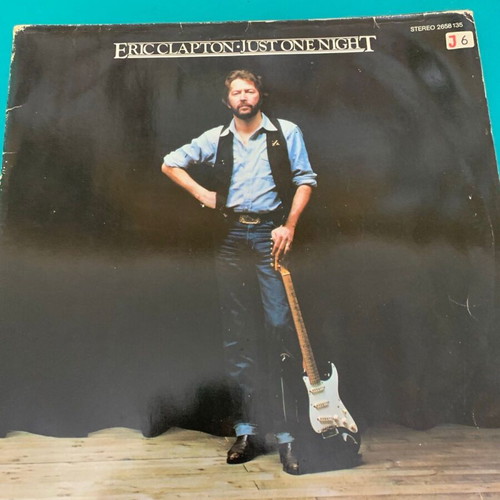 Eric Clapton Just One Night LP like new, rock