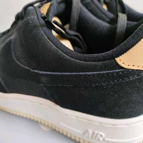 Nike Air Force sneakers new, black suede, size 40