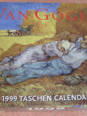Taschen ημερολόγιο Van Gogh του 1999